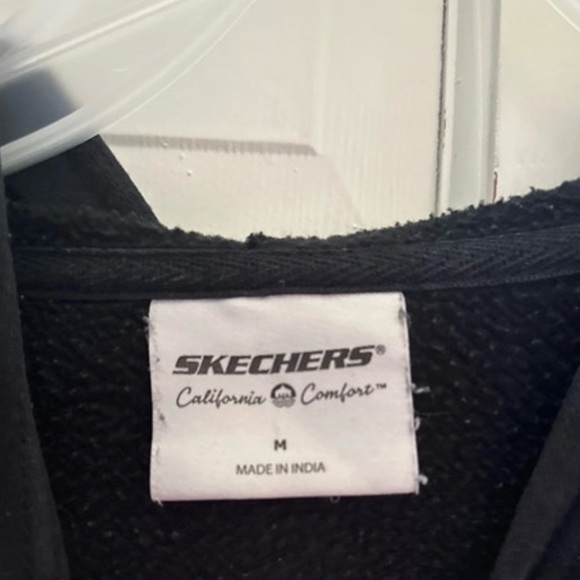 SKECHERS‎ Men’s Hoodie Black Size M - Picture 2 of 3